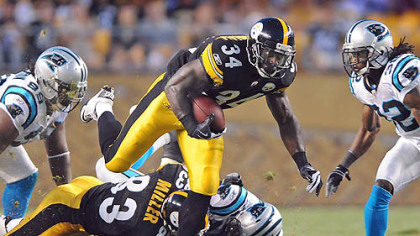 Rashard Mendenhall -- Three fumbles last season