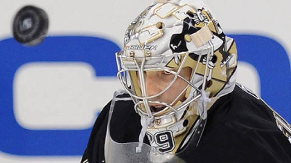 Penguins goaltender Marc-Andre Fleury on HBO's "24/7: "We're allowed to swear, right, in the show?"