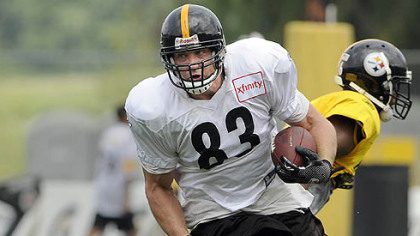 Steelers tight end Heath Miller was selected to his first Pro Bowl last season.
