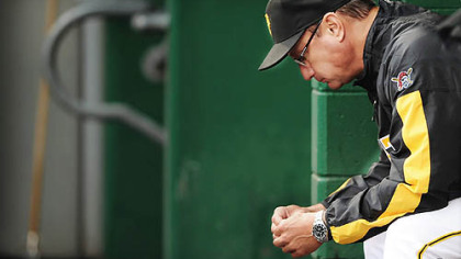 Pirates manager John Russell: "I do this because it's what I'm supposed to do."