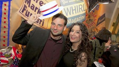 Jeff Haber and Andrea Ehrenrich.