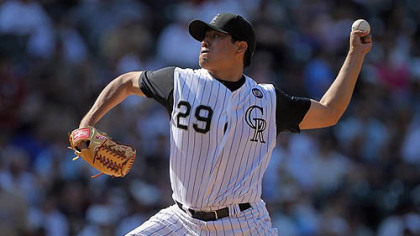 Pitcher Jorge De La Rosa went 8-7 last season with the Rockies.