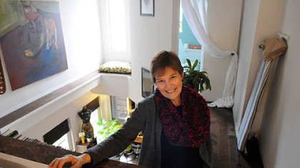 Emily Ballinger moved to Tustin Street in Uptown six months ago.