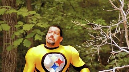 Lem Apperson's SuperFan costume is part of "Whatever It Takes."