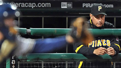 John Russell is 186-298 in three years as the Pirates' manager, with the season finale today in Miami.