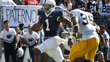 Penn State quarterback Rob Bolden has thrown for 823 yards this season.