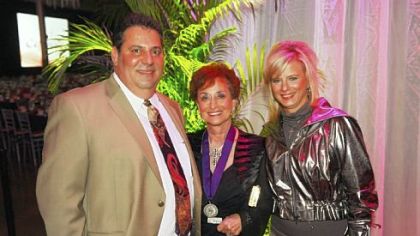 Bill, Athena and Jamie Sarris.