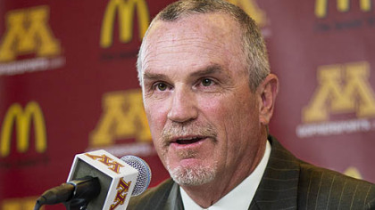 Jeff Horton on Sunday was named Minnesota's interim coach.
