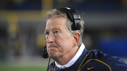 West Virginia coach Bill Stewart.