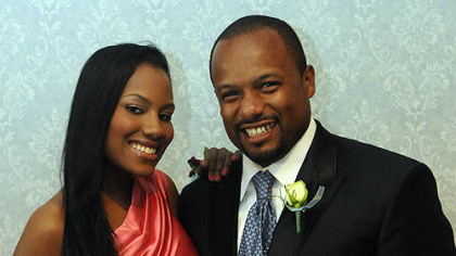 Sabrina Saunders and Robert Chambers III.