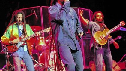 The Bob Marley tribute concert at the Benedum Center.