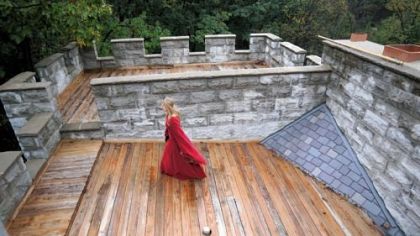 One of Cara McCandless' favorite spaces in her house is the roof.